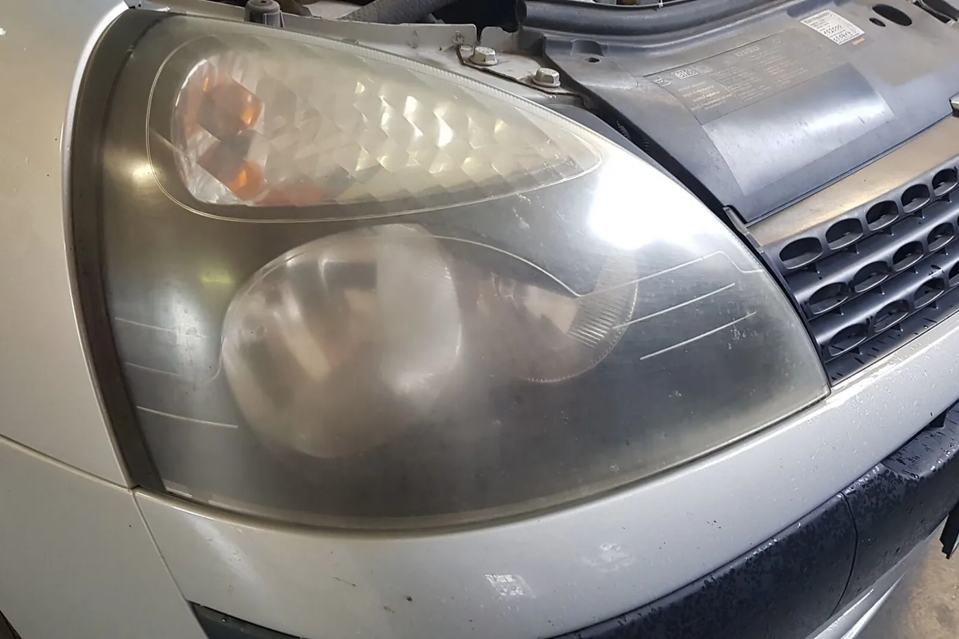 Žaromet vozila pred in po obnovi, pred obdelavo
